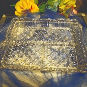 Small Rectangular Crystal Dish